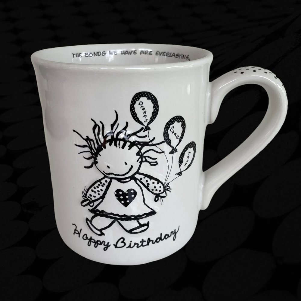Marci Children of the Inner Light 3D 'Happy Birthday' 16oz Coffee Tea Mug